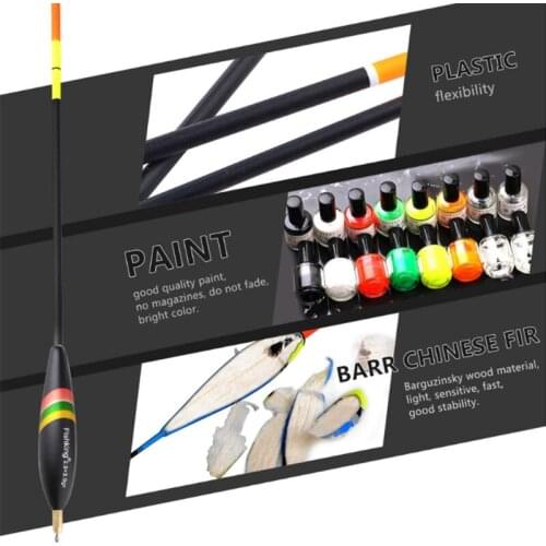 Slip Bobbers Fishing Floats Bobbers Wooden Slip Float Fishing Bobbers Wooden Floats Slip for Crappie Panfish Fishing