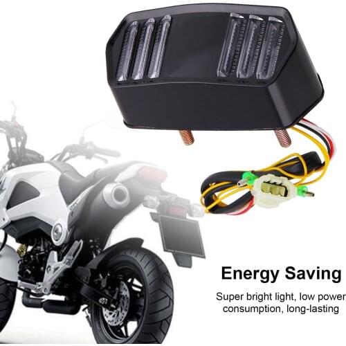 LED Taillight Turn Signal Running Light for Honda Grom MSX 125