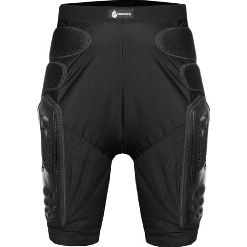 Motorcycle Skiing Protective Armour Shorts Heavy Duty Armor Guard Hips Legs Protection Pads for Skiing Skating Cycling Motocross