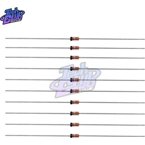 10PCs 1N5711 Schottky Barrier Switching Diode Rectifier Diodes Barrier Signal Switching Diode 15mA 70V DO-35