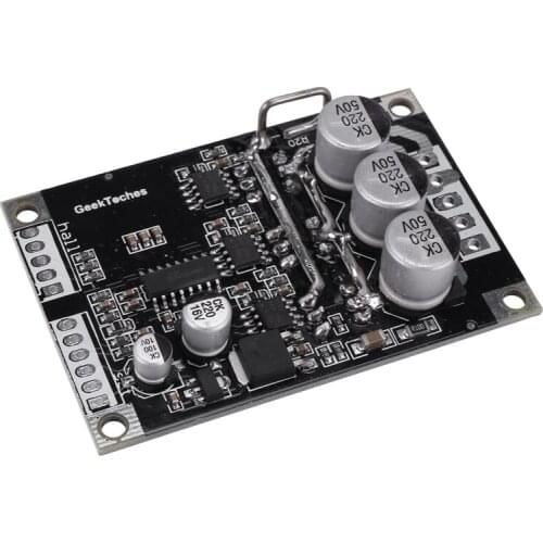 15A 500W Dc12V-36V Brushless Motor Speed Controller Bldc Driver Board With Hall