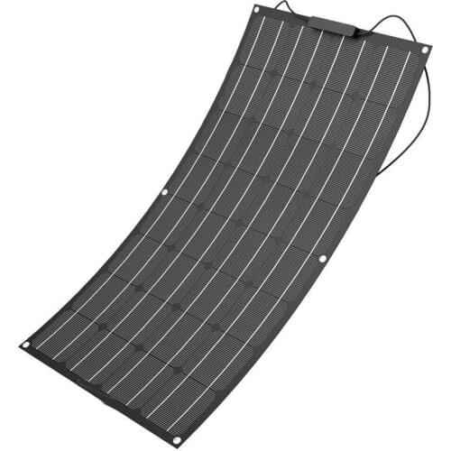 18V Waterproof Adhesive Thin Film 100W ETFE Flexible Solar Panel China Monocrystalline Solar Cell for Car RV boat