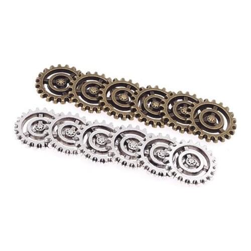 20pcs per lot Vintage Punk Style DIY 15mm Gear Steampunk Alloy Parts