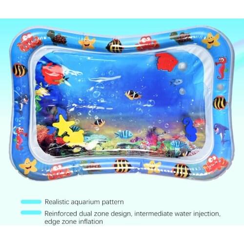 2020 Creative Dual Use Toy Baby Inflatable Patted Pad Baby Water Cushion Prostate Water Cushion Pat Kids Toys SGS certification