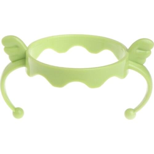 Baby Cup Feeding Bottle Trainer Easy Grip Plastic Handles Holder for Comotomo