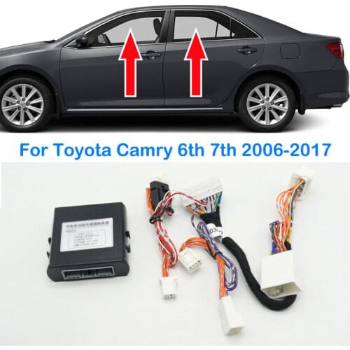 For Toyota Camry 6th 7th 2006 - 2017 Automatic Window Lift Closer Opening Module Left Hand Drive Car
