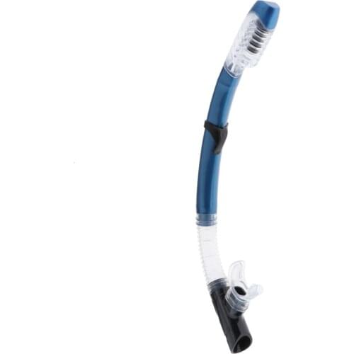 Flexible Scuba Diving Dry Snorkel Tube Snorkeling Breathing Tube Underwater Set