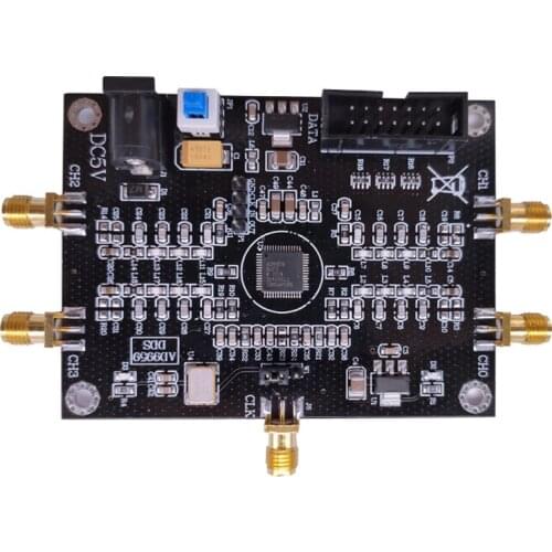 RF signal source AD9959 signal generator four-channel DDS module performance far exceeds AD9854