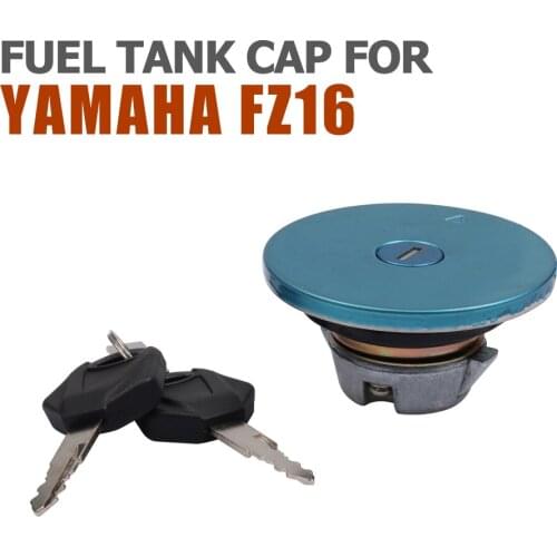 Motorcycle Fuel Oil Tank Cap Gas Cover With Lock Keys For YAMAHA FZ16 FZ 16 Accessories
