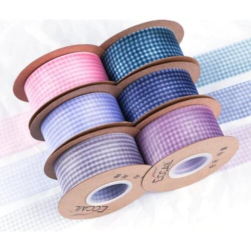 10yards 40mm Grid Organza Ribbon for DIY HairBow Gift Packing Christmas Ribbons Clothing Hats Accessories Wedding Party Decor
