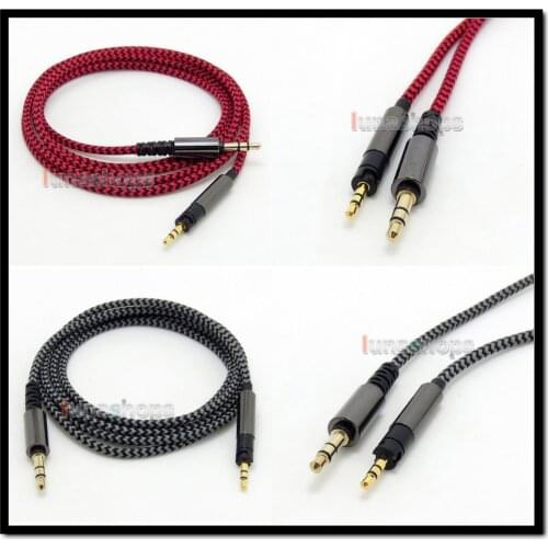 LN004709 5N OFC Soft Audio Headphone diy Cable For Sennheiser Momentum Over On Ear Headset Earphone