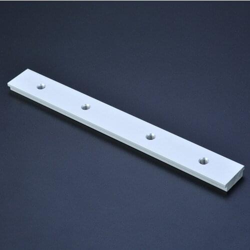 1pc 200mm M6 Slide Slab T Track Slot Slide Slab Aluminium Miter T Track Fixture Slot Router Table Woodworking Tools