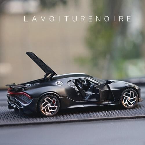 1:32 Toy Car Model Bugatti Lavoiturenoire Toy Alloy Car Diecasts Auto Vehicles Model Miniature Scale Model Car Toys For Children
