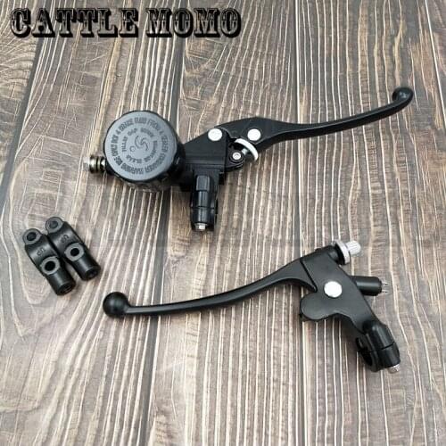 7/8" 22MM Motorcycle Hydraulic Brake Master Cylinder Reservoir Clutch Lever For Honda Yamaha Suzuki Kawasaki CB400SS CB600 CB900