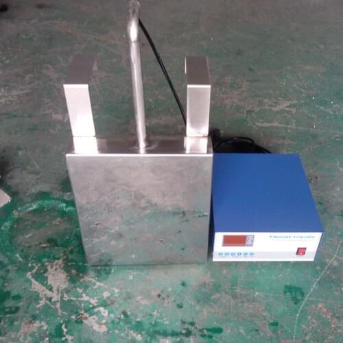 Immersible ultrasonic cleaning transducer and generator 1000Watt ultrasonic power cleaning