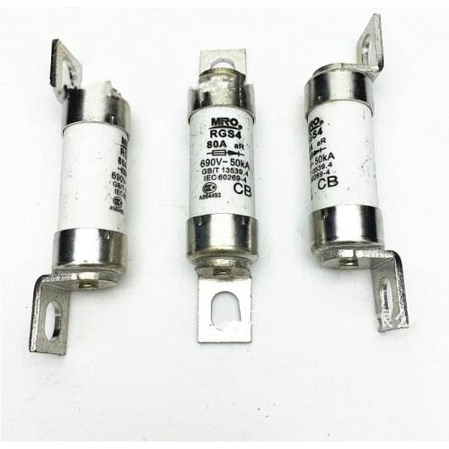 RGS4 80A 690V fast fuse 690V fuse fast melting 10PCS