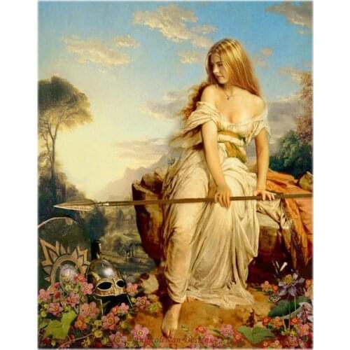 Counted Cross Stitch Kits Needlework Embroidery - Crafts 14 ct Aida DMC Color DIY Arts Handmade Home Decor - Beauty of Lavinia