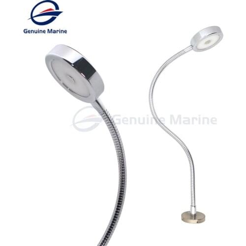 12V Warm LED Spot Reading Light 170LMON OFF Switch Camper Caravan VAN Boat Motorhome Warm Light