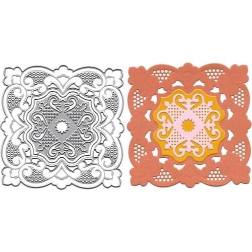 Die Cutting Dies Mandala Stencil Tools Punch For Scrapbooking Molds Scrapbook Crafts Mould Hollow Cutter Crafting Notebooks