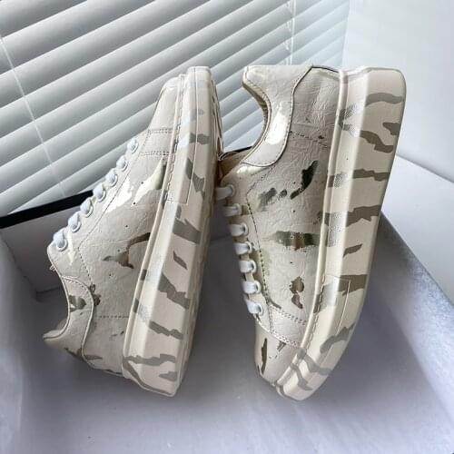 Women Shoes Autumn Mixed Colors Round Toe Casual Female Sneakers 2020 Fashion Womens All-Match Flats Fall Small Winter Modis