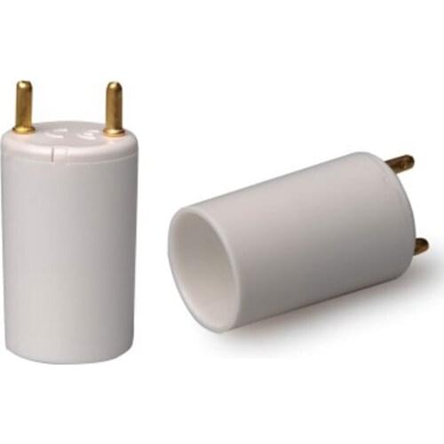 28W T8 to T5 Lighting Accessory T8-T5 Lamp Holder Converter G13 to G5 Fluorescent Lamp Base 10pcs