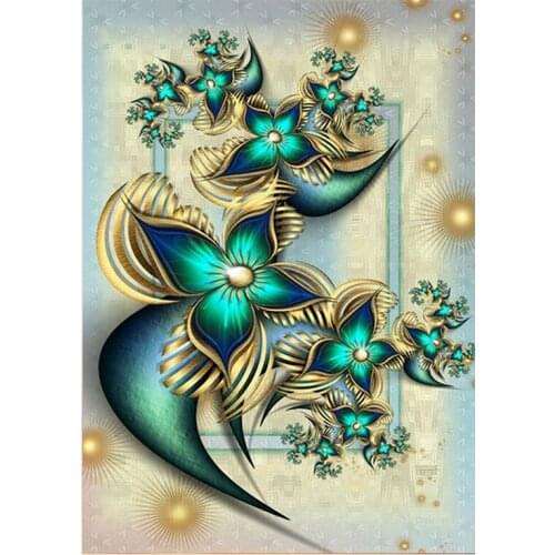 Diamond Embroidery Flower 5D DIY Diamond Painting Full Drill Round Diamonds Mosaic Cross Stitch Rhinestones Home Decor