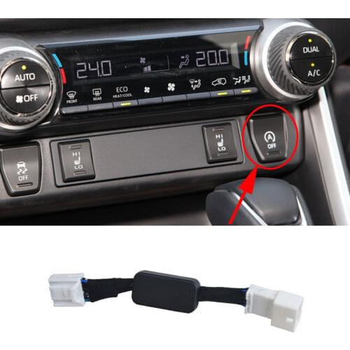 Car Automatic Stop Start Engine System Off Device Control Sensor Plug Smart Stop Cancel For Toyota RAV4 XA50 2019 2020