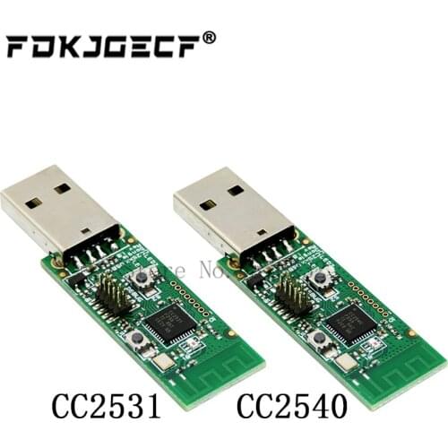 Wireless Zigbee CC2531 Sniffer Bare Board Packet Protocol Analyzer Module USB Interface Dongle Capture Packet Module CC2540