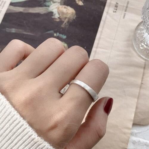 Bohemian Ethnic Silver Color Chain Rings for Women Bridal Wedding Vintage Finger Rings Christmas Gifts