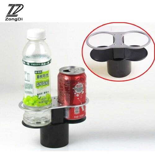 ZD 1Pc Car water cup holder Double mouth for Citroen c4 c5 c3 Opel astra h j insignia Ford focus 2 3 Chevrolet cruze accessories