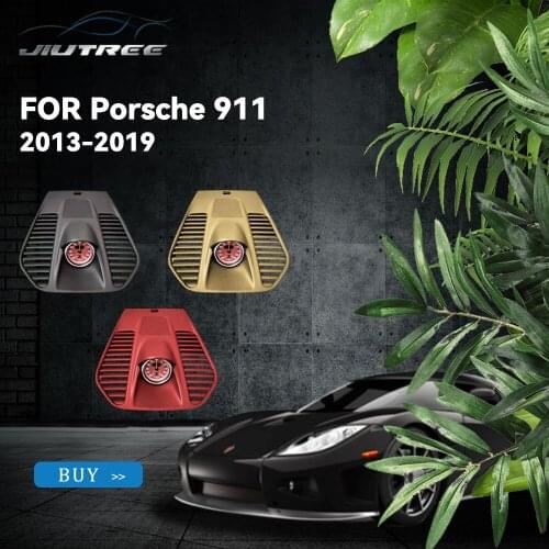 For Porsche 911 2013-2019 Car Interior Dashboard Stopwatch Decoration Clock Compass