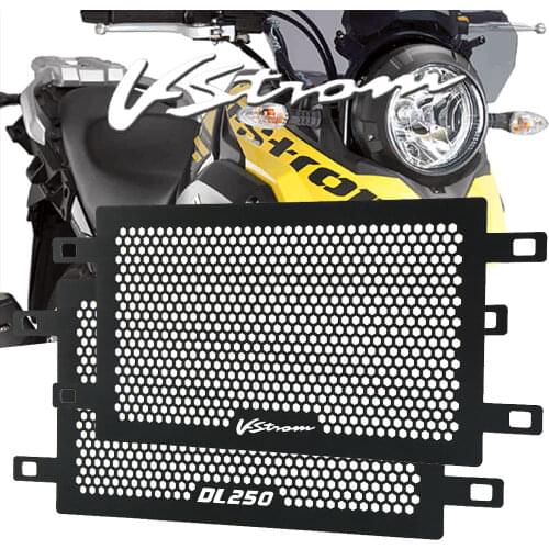 For SUZUKI DL250 Vstrom 250 DL/V-strom 250 2017 2018 2019 2020 Motorcycle Radiator Grille Guard Cover Oil Cooler Protecter Cover