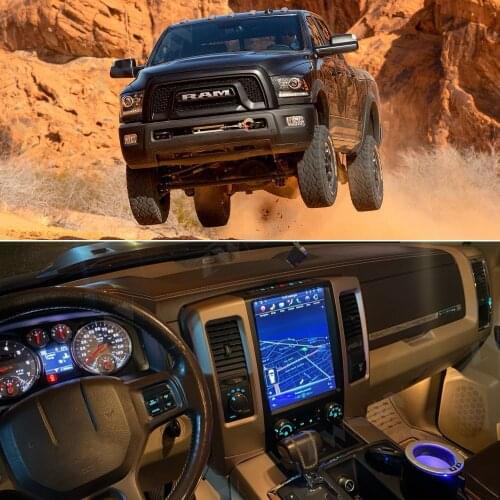 Tesla Screen For 2008 2009 2010 2011 2012 2013-2019 Dodge RAM 1500 2500 Android 9 Video Player GPS Unit Auto Audio Radio Stereo