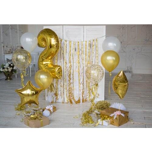 Indoor birthday celebration Photography Backgrounds fabric printed photo Backdrops for photo studio video accessories G-1122