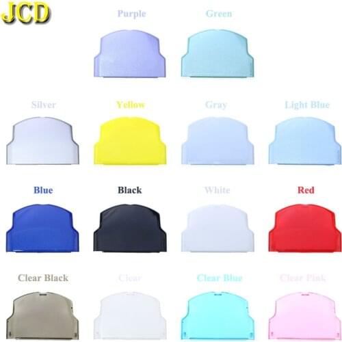 JCD 2PCS Battery Back Cover Case for Sony PSP 2000 PSP2000 Gamepad Replacement Protective Cover For PlayStation Portable