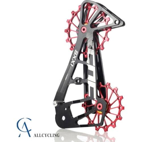 KCNC Lightweight Aluminum Alloy Road Bicycle Bike Oversized Pulley Cage OSPW For Shimano Road R9100/R8000 XT SRAM XX1 Derailleur
