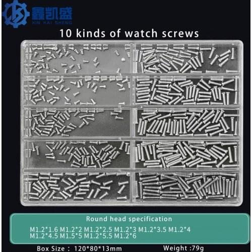 M3 Mechanical Screw Box Notebook Maintenance Precision Small Screw Micro Screw Set Glasses Watch Accessories Screw