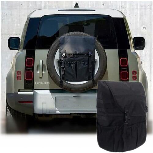 Car SUV Spare Tire Trash Bag Vehicle Spare Tire Garbage Bag Large Capacity Off-Road Recovery Camping Gear Cargo Storage Bag