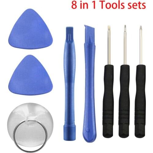 8 in 1 Mobile Phone Repair Tools sets mobile repairing tools set For repairing phone Repair Device Hand Tools for iPhone Android