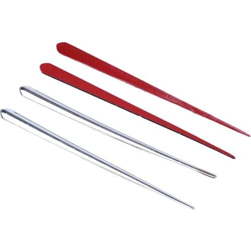 4Pcs Front Rear Bumper Edge Protector Corner Guard Chrome Anti-rub Scratch Sticker Trim Fit for Cars Car Stickers And Decals