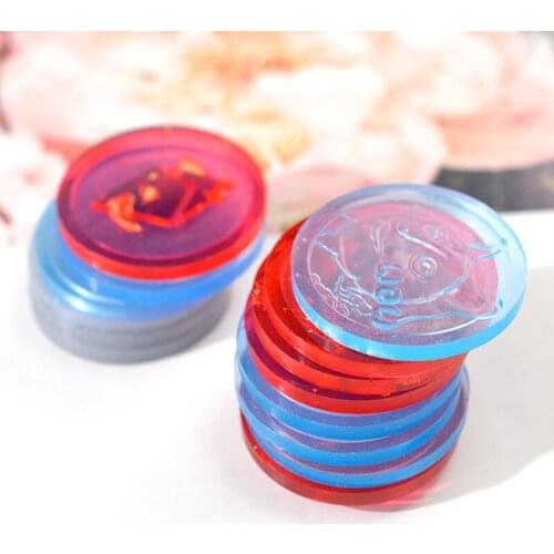 J60E Commemorative Coins Epoxy Resin Mold Souvenir Art Coins Silicone Mould DIY Crafts Jewelry Casting Tool