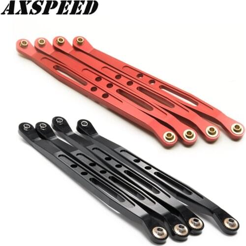 AXSPEED RC Car Upper and Lower Suspension Shift Link Rod Linkage for 1/10 RC Crawler AXIAL Wraith 90018 Upgrade Parts