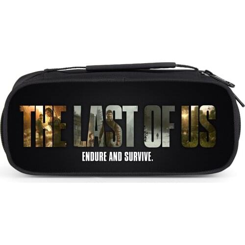 The Last of Us Part 2 Boys Girls Cartoon Pencil Case Bag School Pouches Children Student Pen Bag Kids Purse Wallet