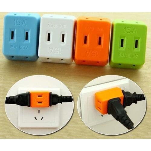 Charging Plug Portable Electrical Outlet Wall Plug Travel Power Strip Triple Tap Travel Adapter Splitter Power Socket