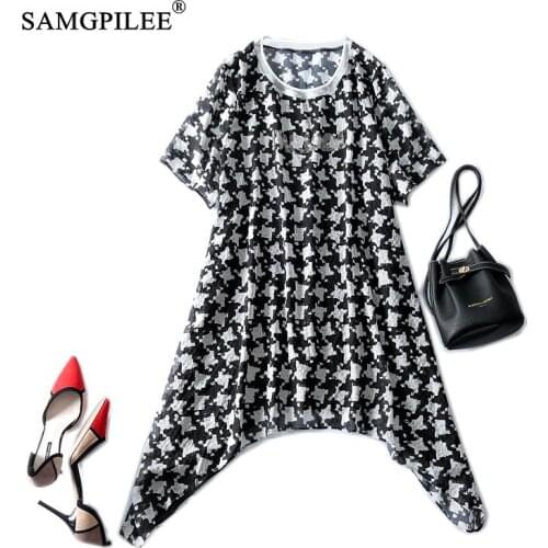 Черно-белые блузки Samgpilee China At AliExpress