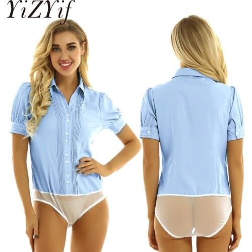 Elegant Body Shirt Women Summer 2021 Black Blue White Blouse Women Short Sleeve Body Feminino Ladies Shirts Fashion Office Lady