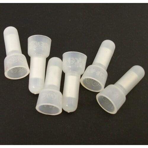 1000 pcs Nylon Crimp Caps 12-10 AWG Gauge Wire Connectors Terminals Close End Wire Terminal