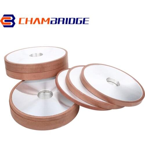 1Pcs 100mm Diamond Grinding Wheel Parallel Grinder Disc For Carbide Tungsten Steel Milling Cutter 20mm Hole thickness 4-20mm