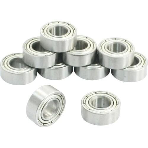 Brand New 6mm x 13mm x 5mm Miniature Deep Groove Radial Ball Bearings 686Z 10Pcs