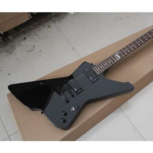 Hot Selling pickup Explore signature series SNAKEBYTE James Hetfield black Active pickups Electric Guitar 141110